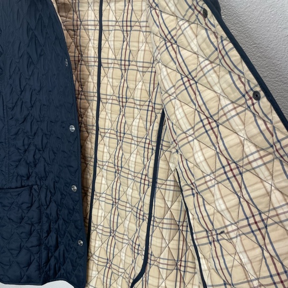 L.L. Bean Quilted Navy Utility Jacket Size XL - Picture 6 of 10